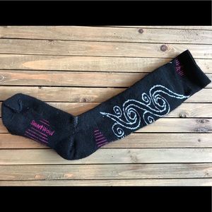 Smartwool Black Winter Snowboard Socks